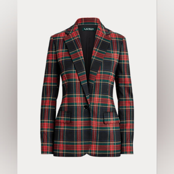 Ralph Lauren Jackets & Blazers - NWT Ralph Lauren Tartan Print Blazer, size 12